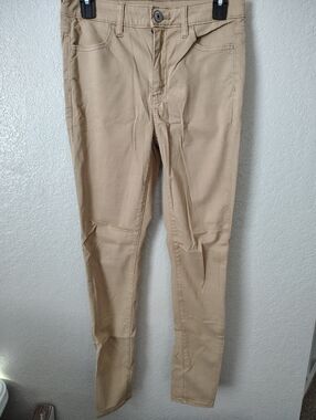 American Eagle Outfitters Women's Slim Chino Pants - Tan